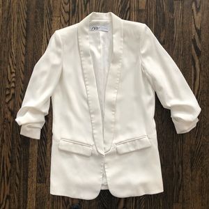 worn once: Zara white oversized blazer